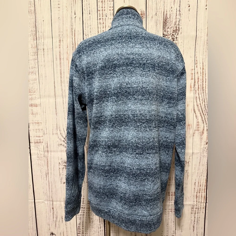 Eddie Bauer Blue Patterned Pullover - Picture 3 of 6